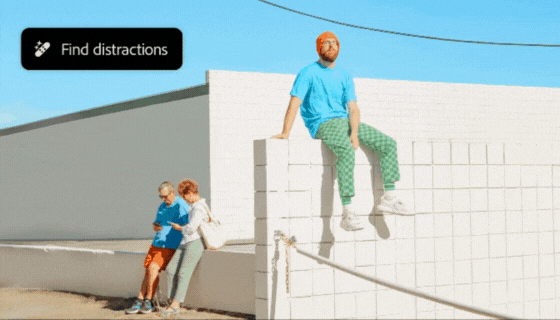 Users no longer need even to brush over the distraction they want to delete — the Remove Tool can now find and remove them automatically.