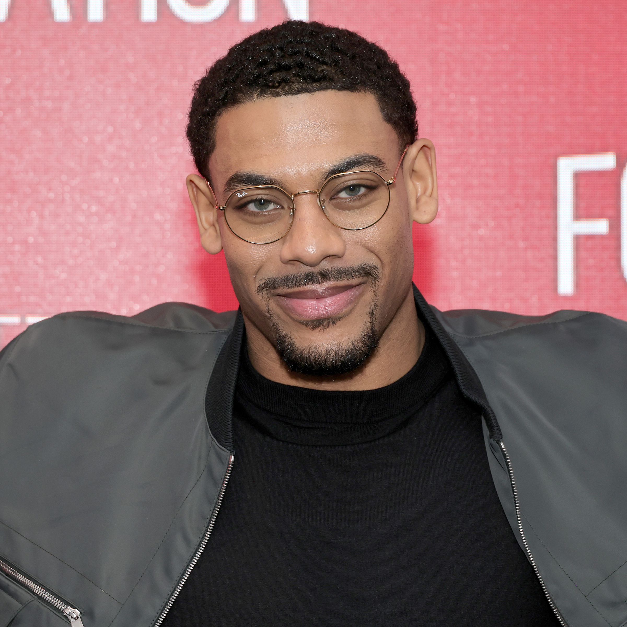 Aaron Pierre poses before taking part in a SAG-AFTRA Foundation Conversation for “Genius: MLK/X” at SAG-AFTRA Foundation Robin Williams Center on January 31, 2024 in New York City.