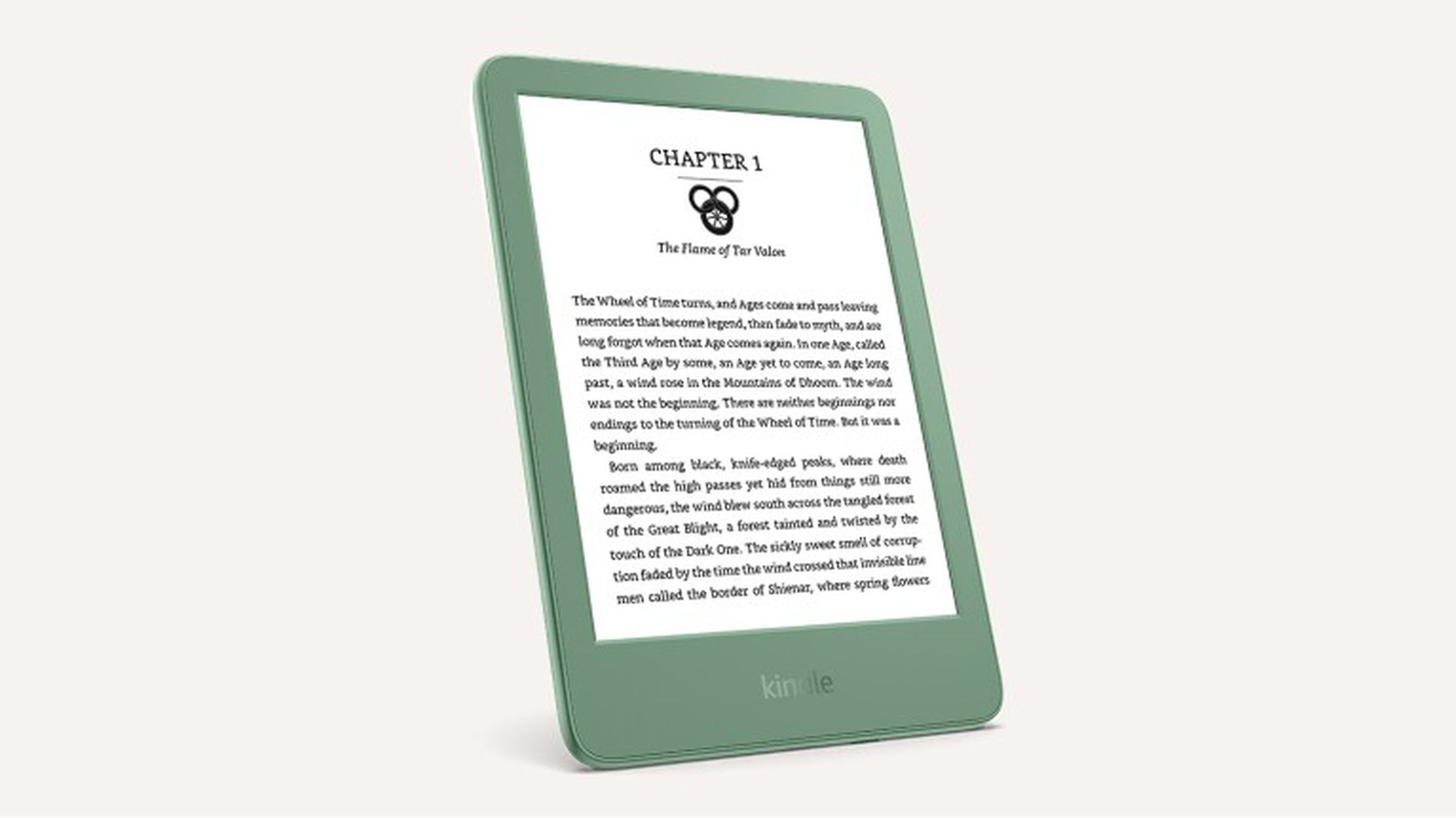 The new entry-level Kindle.
