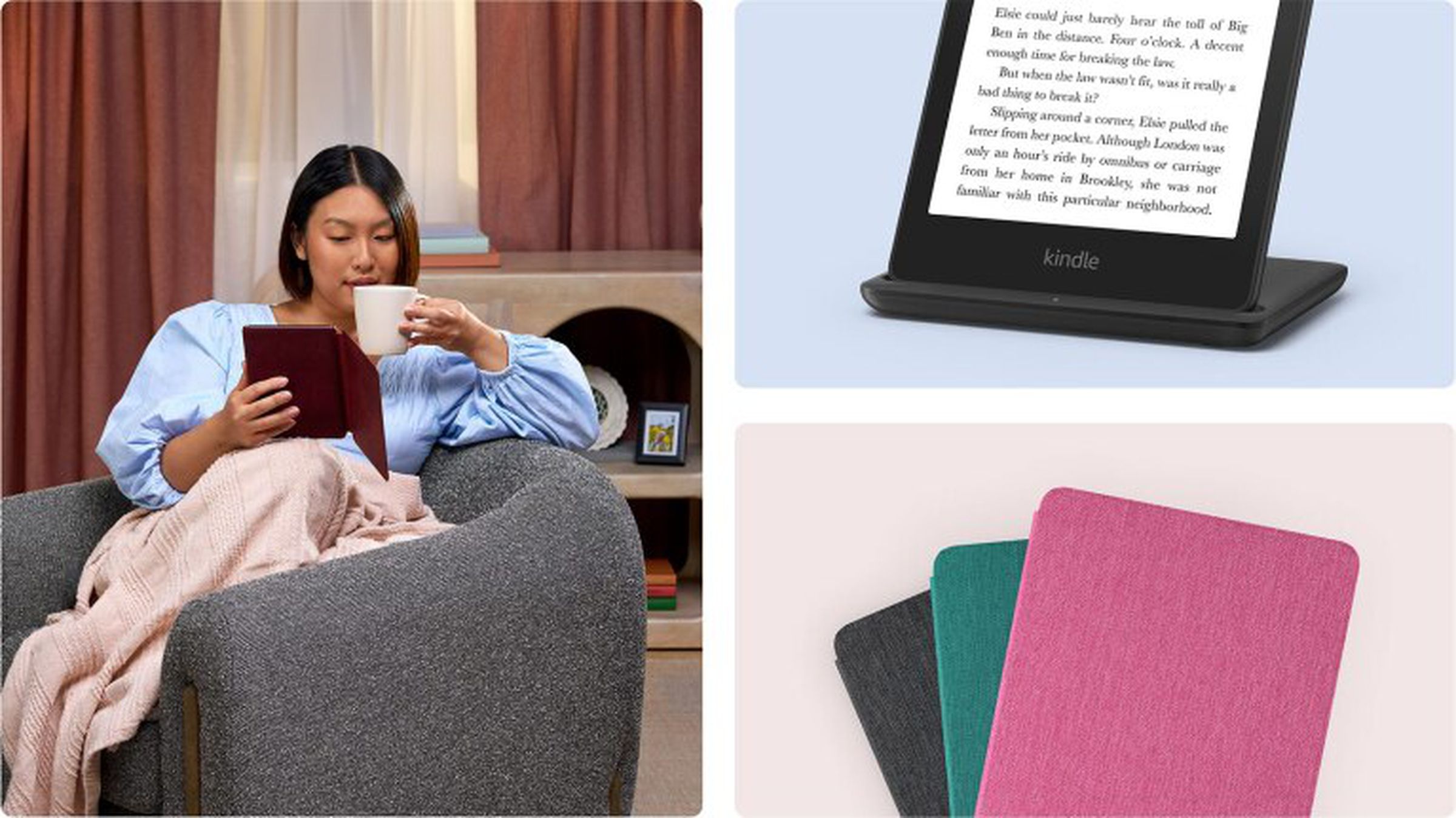 The new Kindle Paperwhite.
