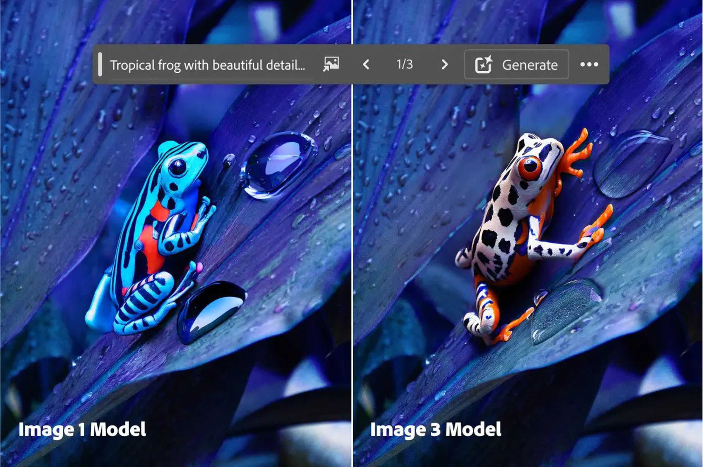 Adobe says the updated Firefly Image model can produce a better variety of images to suit users needs.