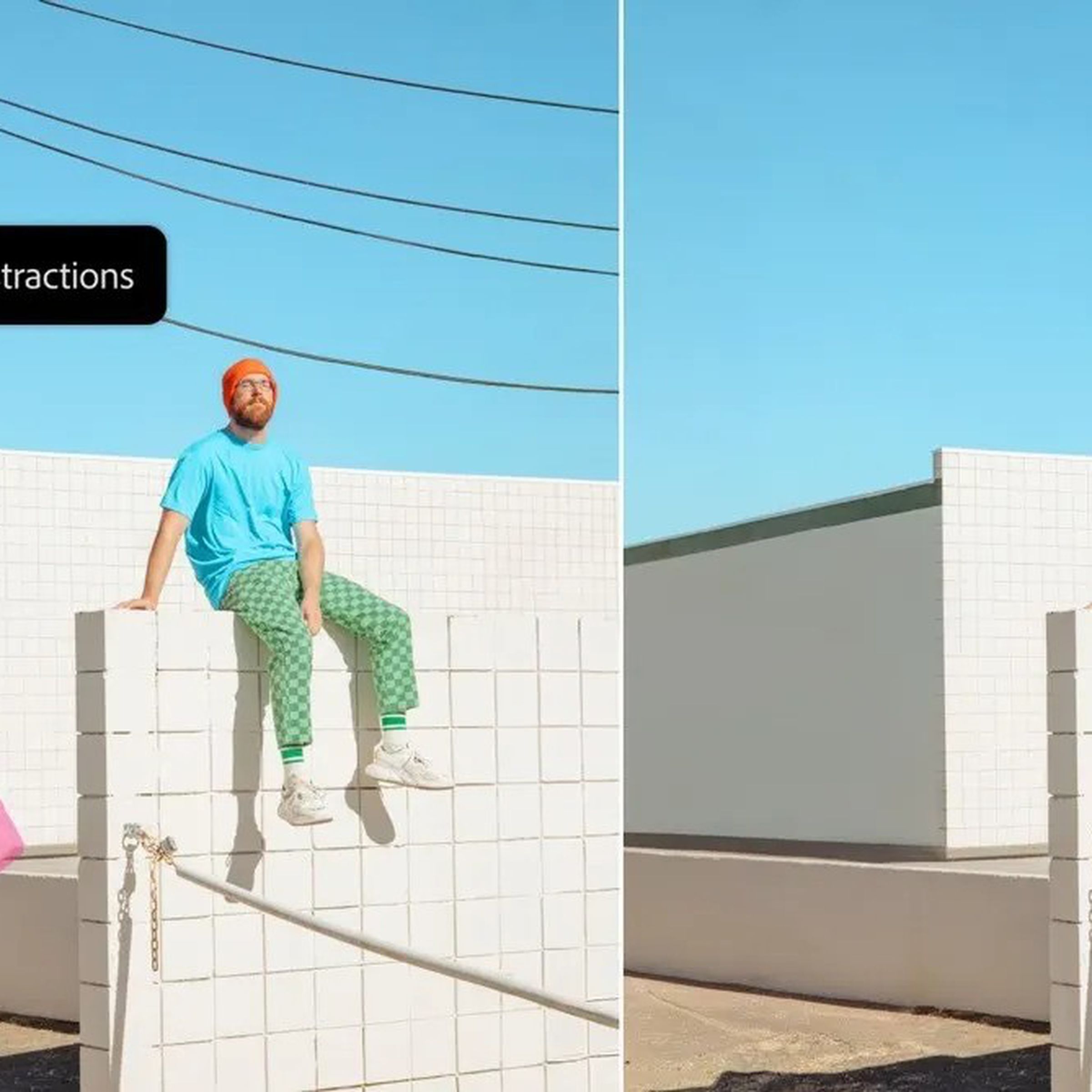 The updated Remove Tool in Photoshop can now find and remove common distractions for you.