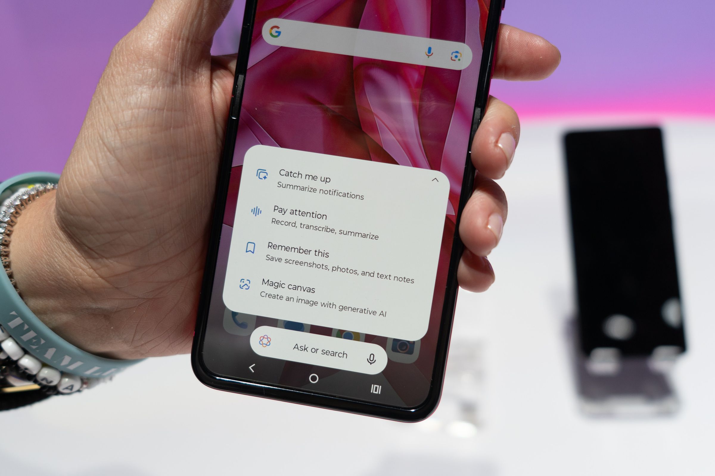 <em>Motorola has a handful of AI features in beta testing.</em>