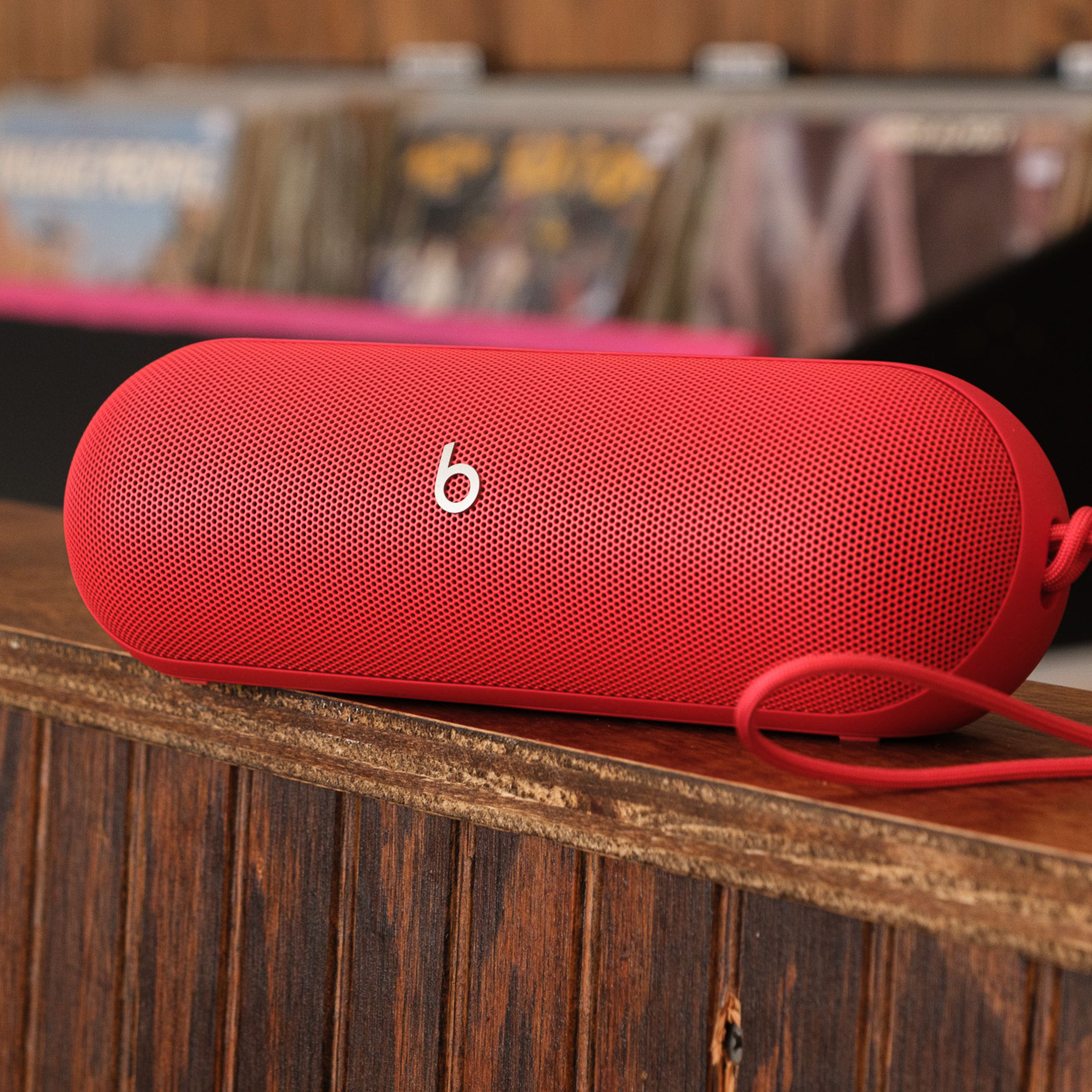 A photo of the 2024 Beats Pill portable Bluetooth speaker.