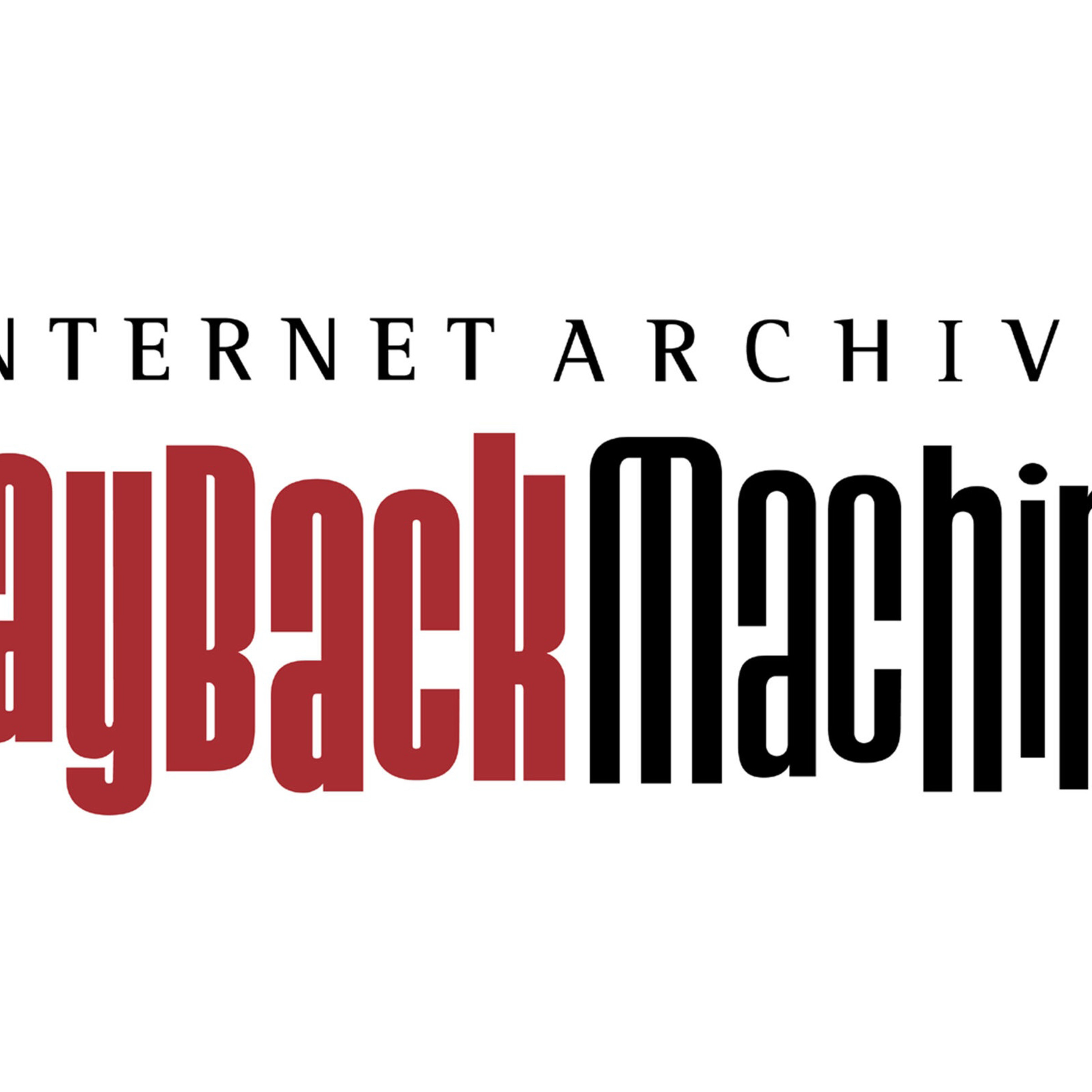 The Internet Archive’s Wayback Machine logo.
