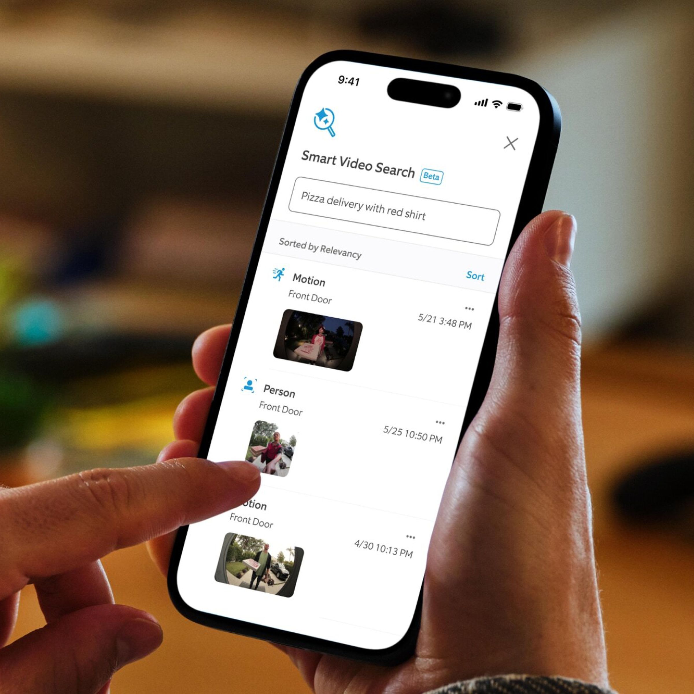 Ring’s new AI-powered video search launches today and lets you find everything from pets to people in red sweaters in your video history.