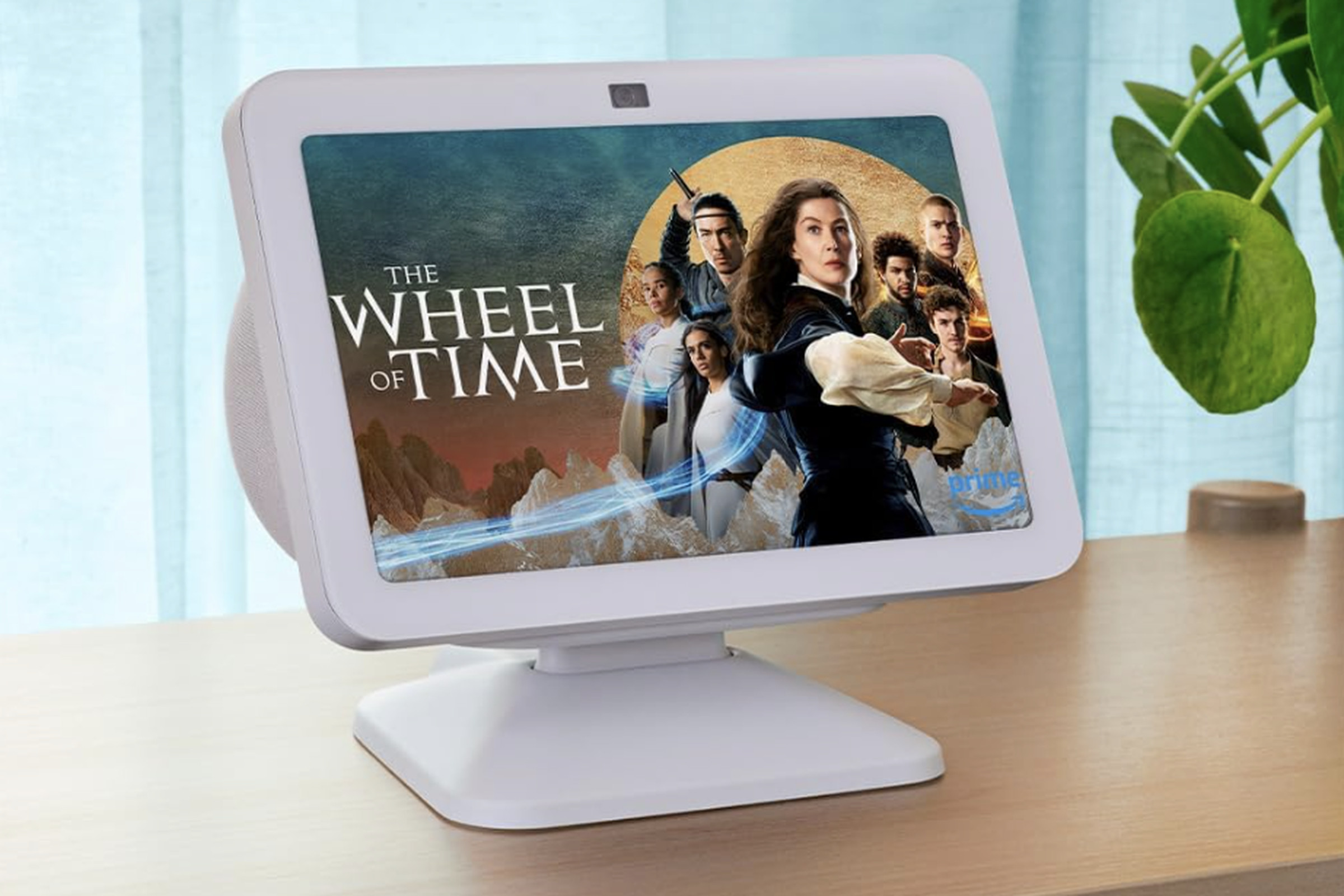 Echo screen with Wheel of Time showing