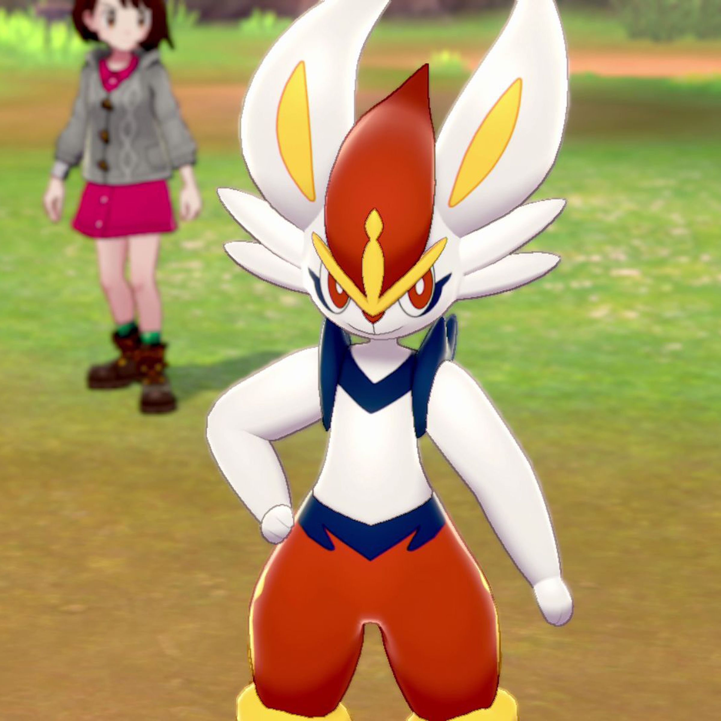 A screenshot from Pokémon Sword / Pokémon Shield