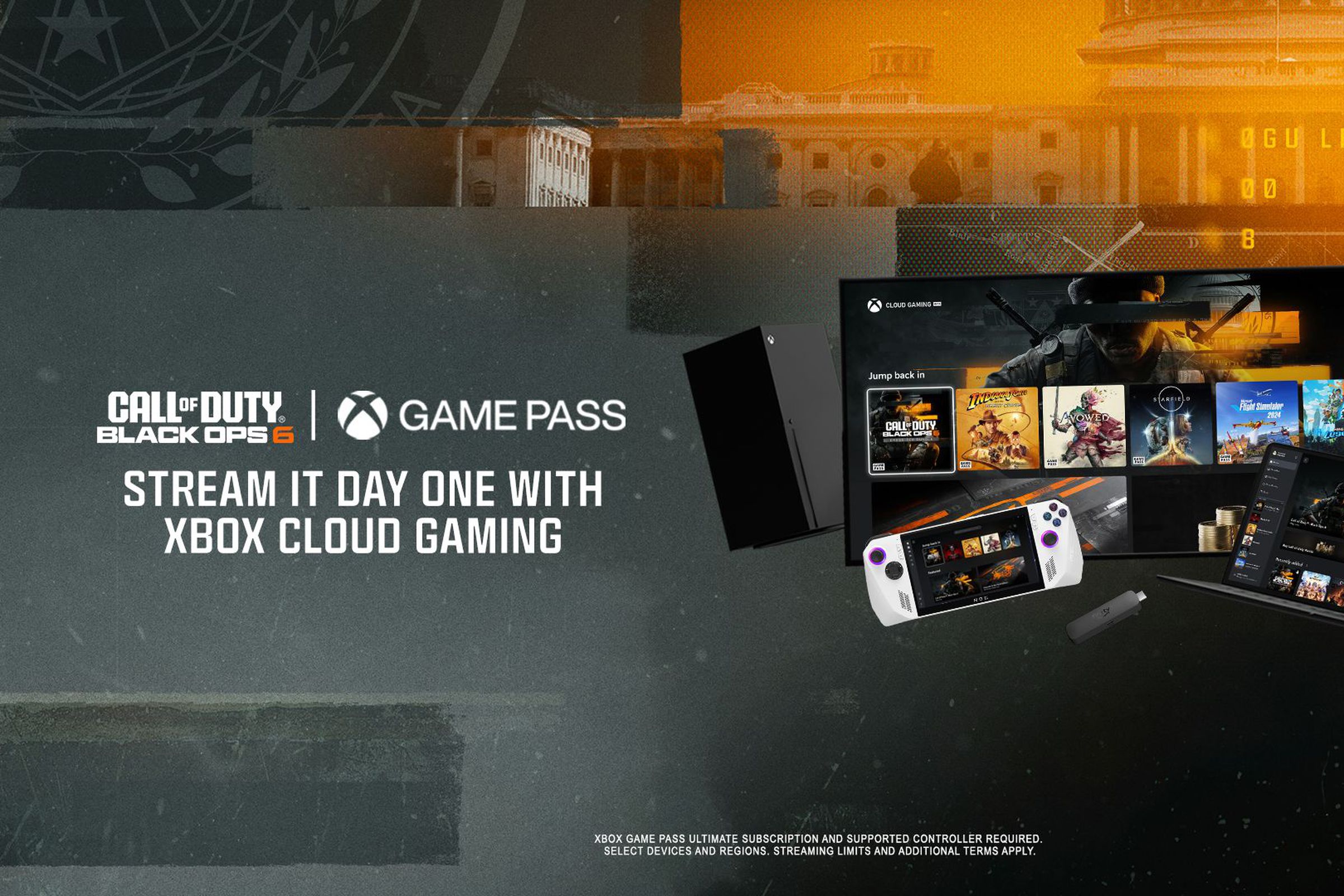 Illustration of Call of Duty in Xbox Cloud Gaming