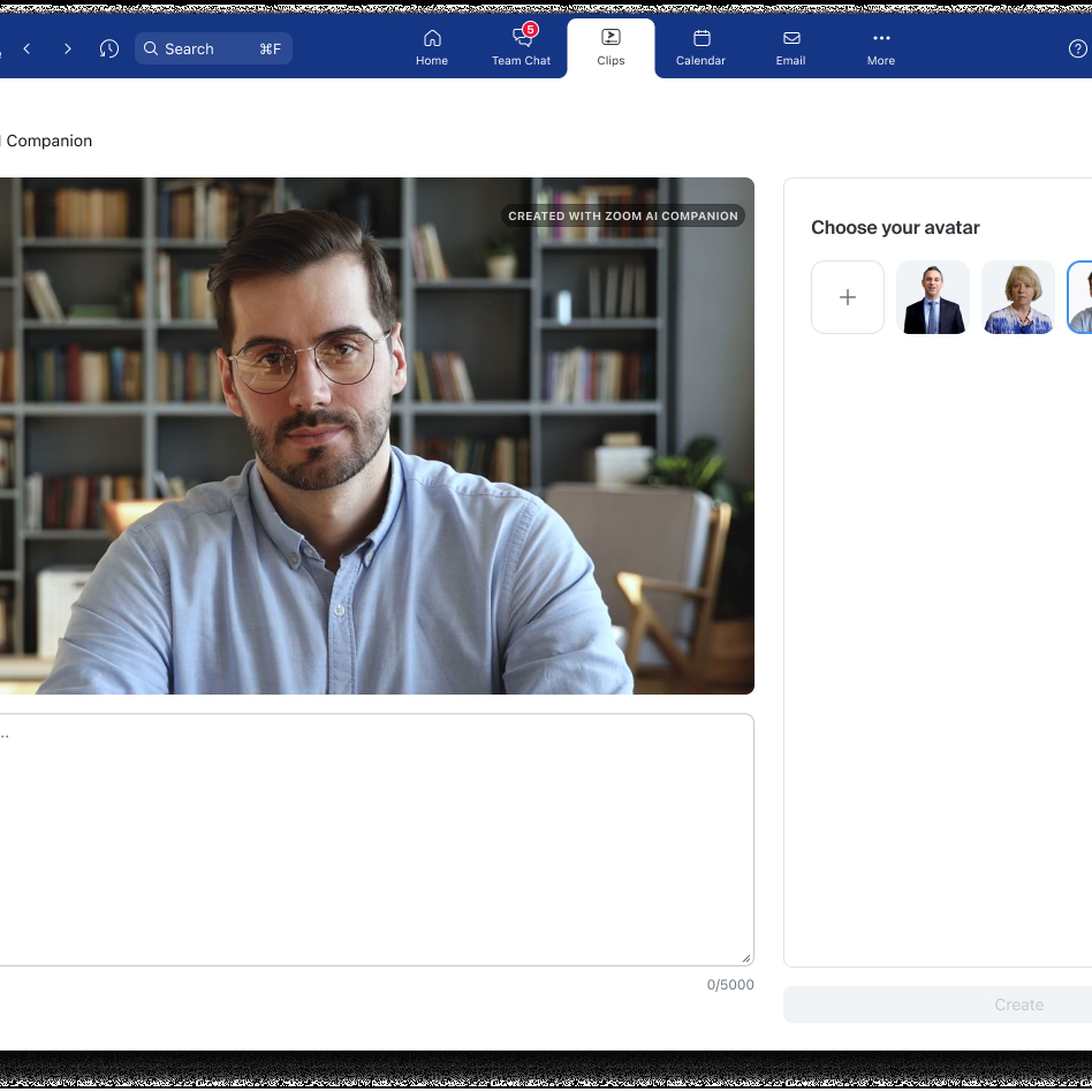 An image showing digital avatars in Zoom